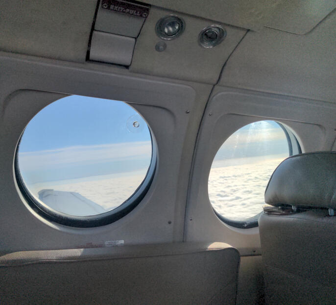 Flight to North Sweden. Flight to North Sweden.