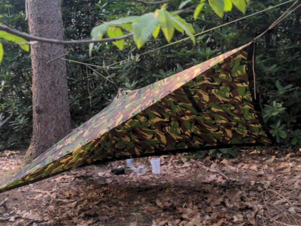 Suspended Rain Poncho. Suspended Rain Poncho.